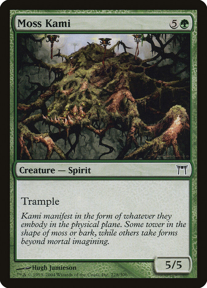 Moss Kami — Champions of Kamigawa 228/307