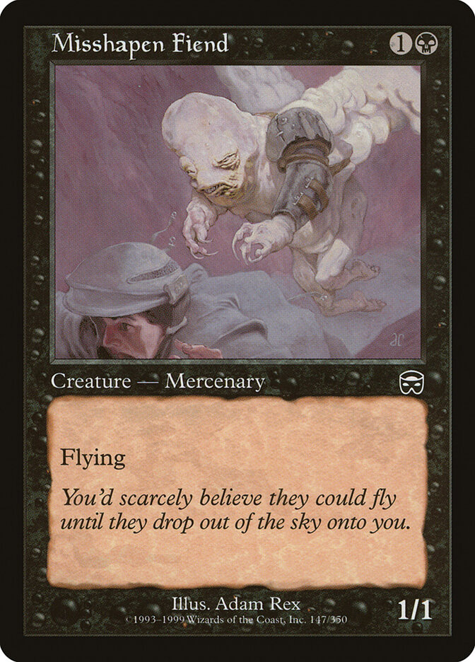 Misshapen Fiend — Mercadian Masques 147/350