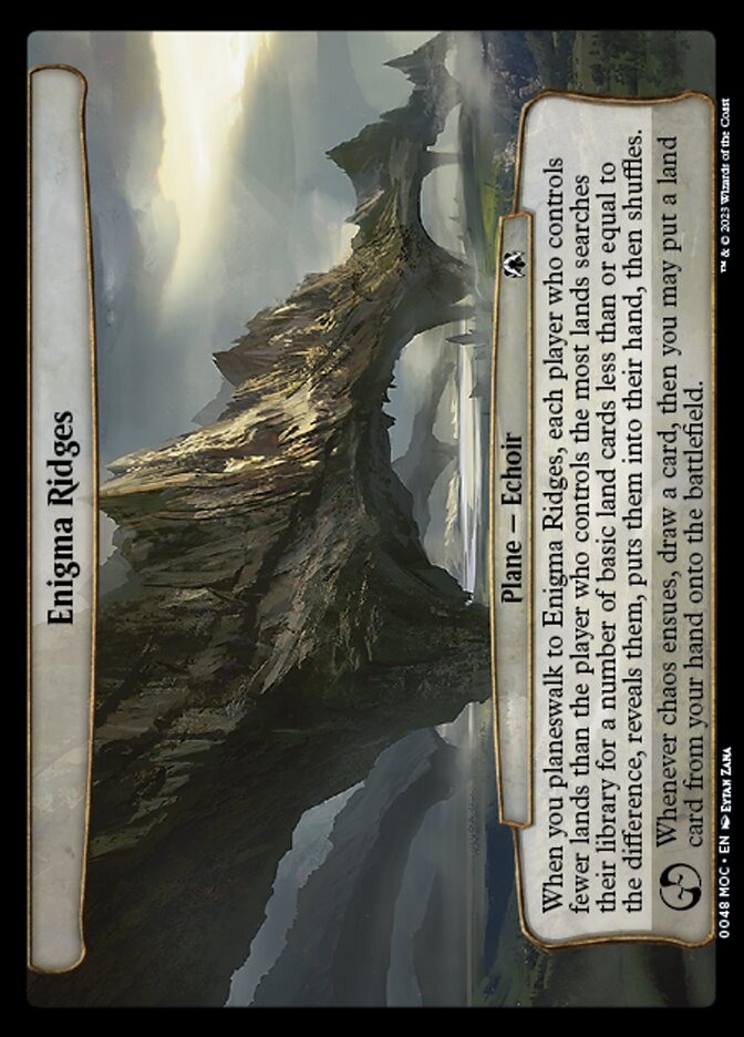 Enigma Ridges — March of the Machine Commander 48/450