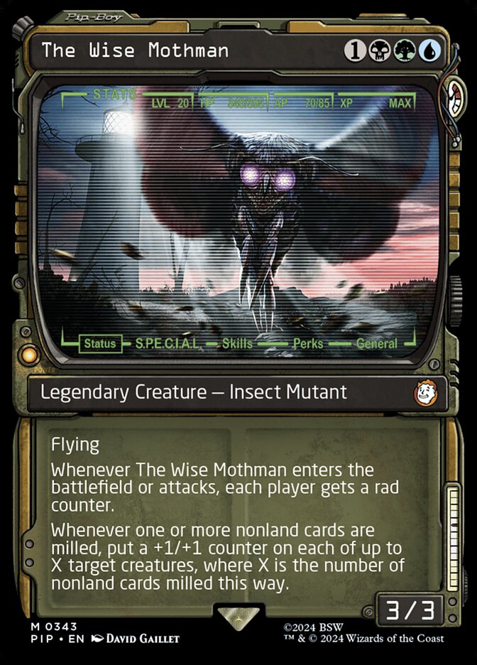 The Wise Mothman — Fallout 343/1068
