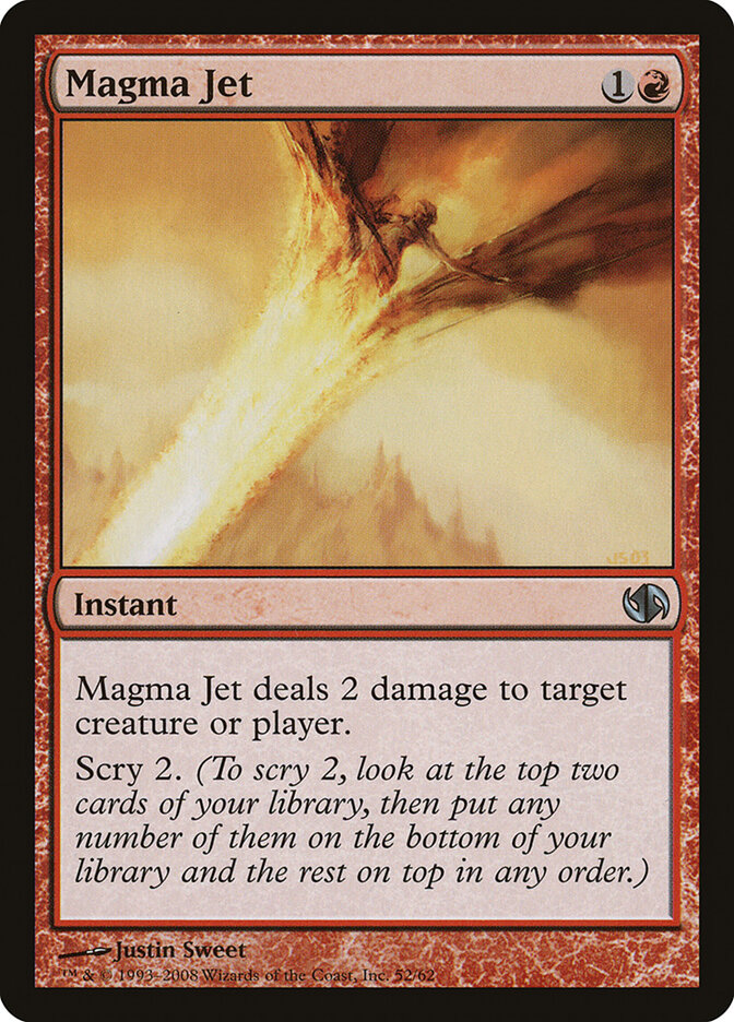 Magma Jet — Duel Decks: Jace vs. Chandra 52/64