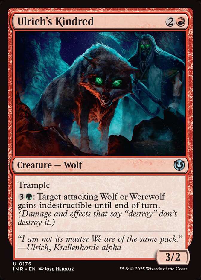 Ulrich's Kindred — Innistrad Remastered 176/495