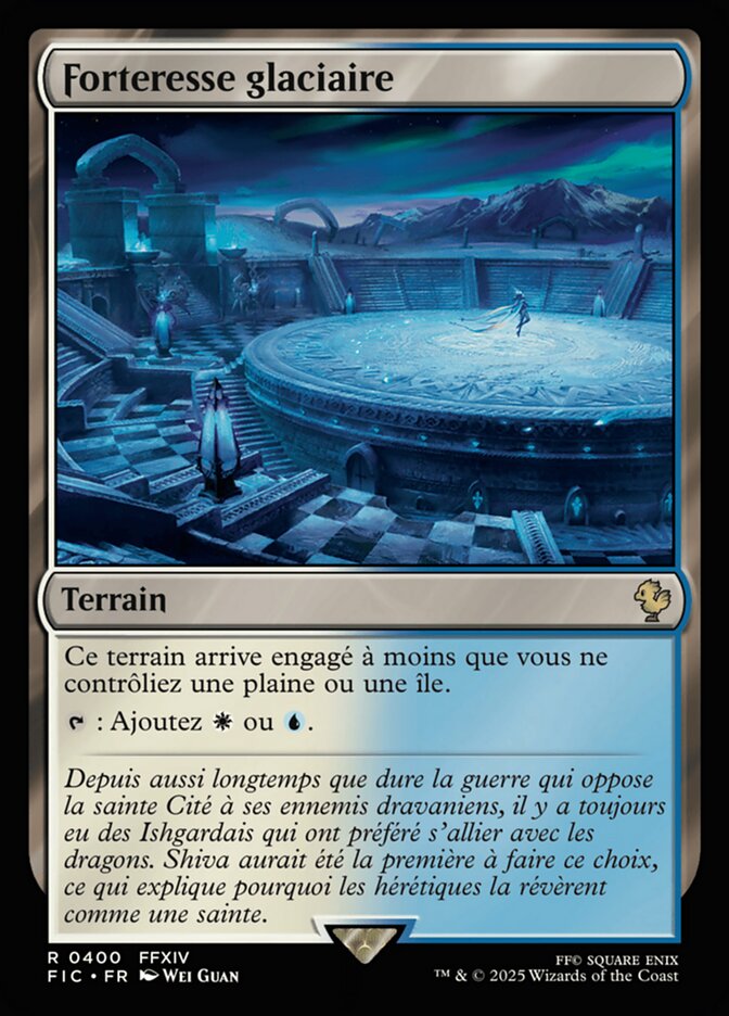Forteresse glaciaire — Final Fantasy Commander 400/486
