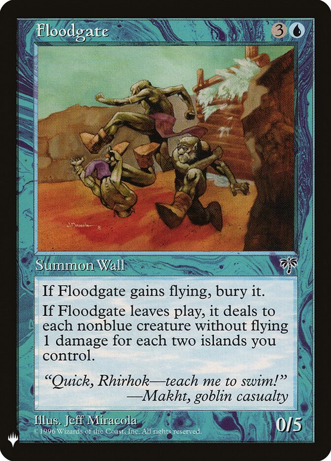 Floodgate — The List MIR-67/5581
