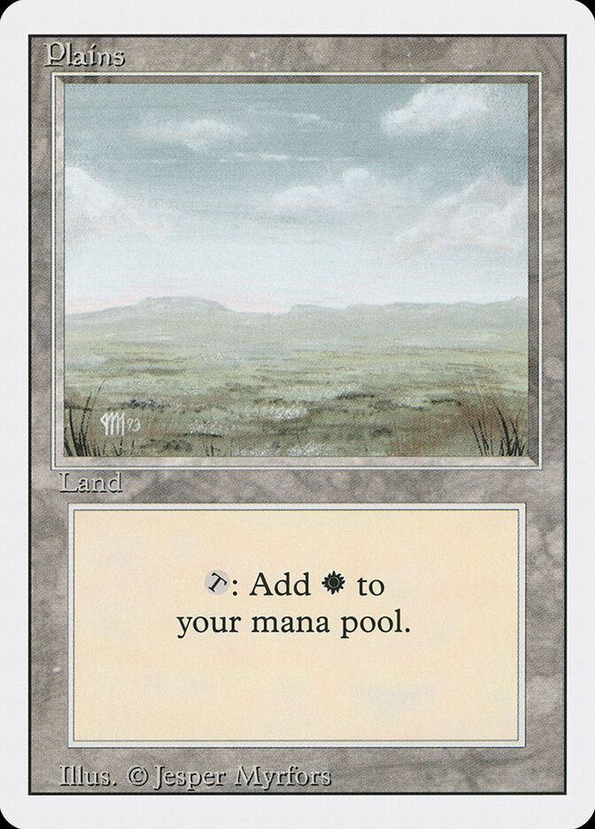 Plains — Revised Edition 294/306
