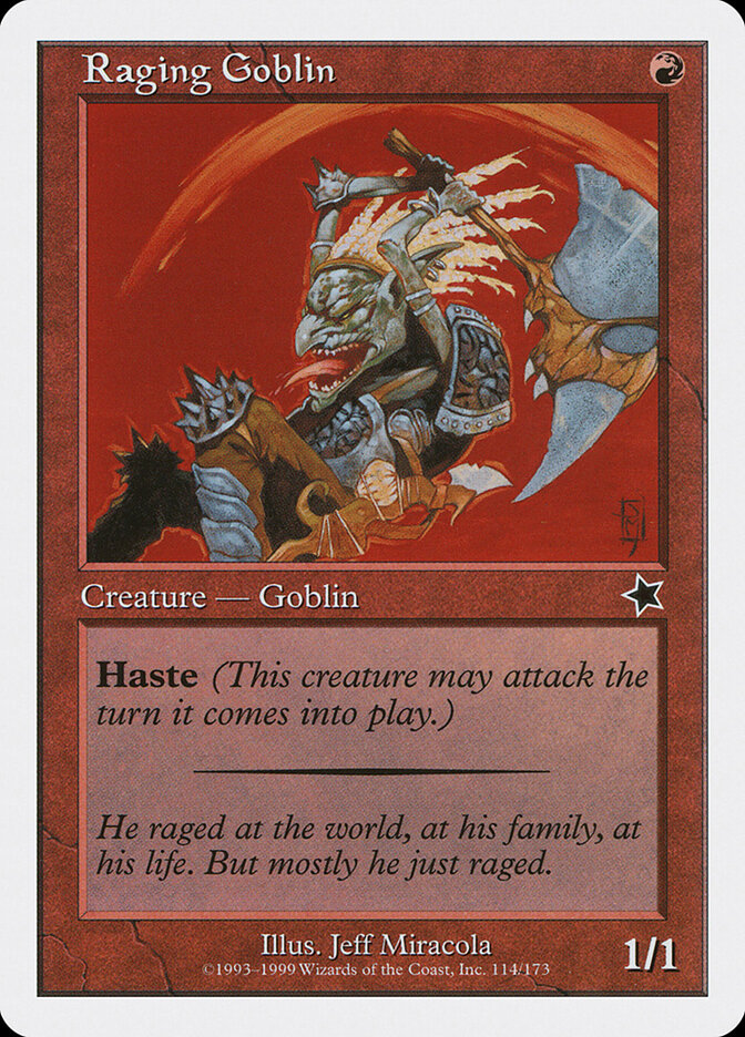 Raging Goblin — Starter 1999 114/173