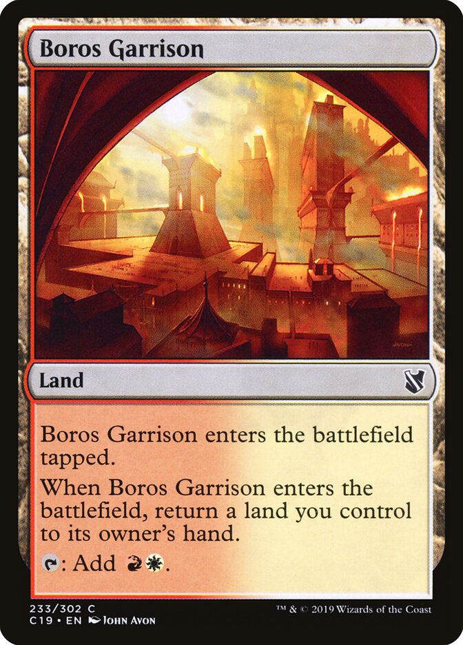 Boros Garrison — Commander 2019 233/302