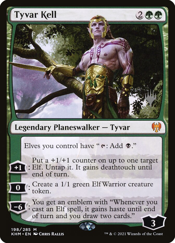 Tyvar Kell — Kaldheim Promos 198p/158
