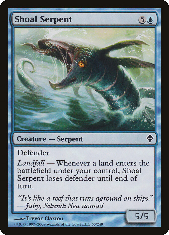 Shoal Serpent — Zendikar 65/269