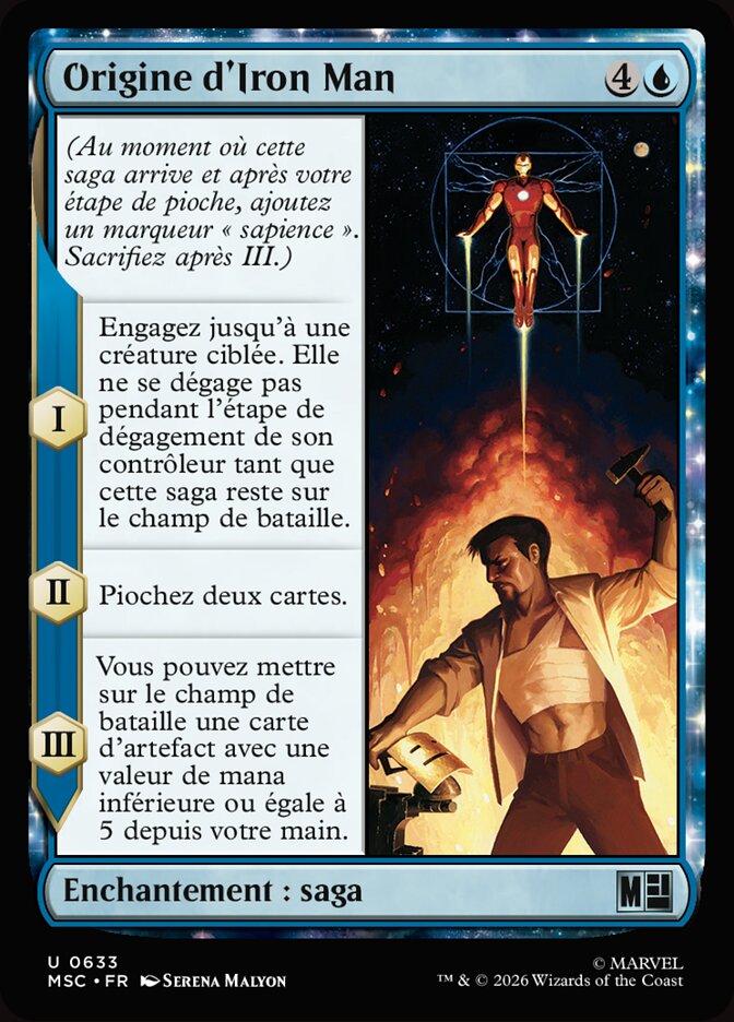 Origine d'Iron Man — Marvel Super Heroes Commander 633/866