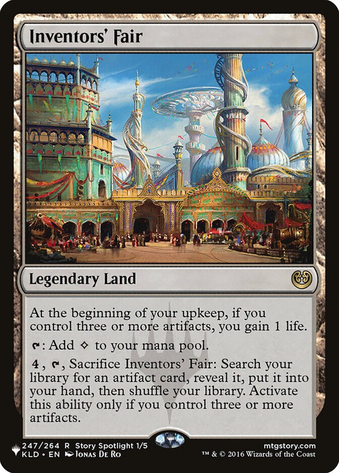 Inventors' Fair — The List KLD-247/5581