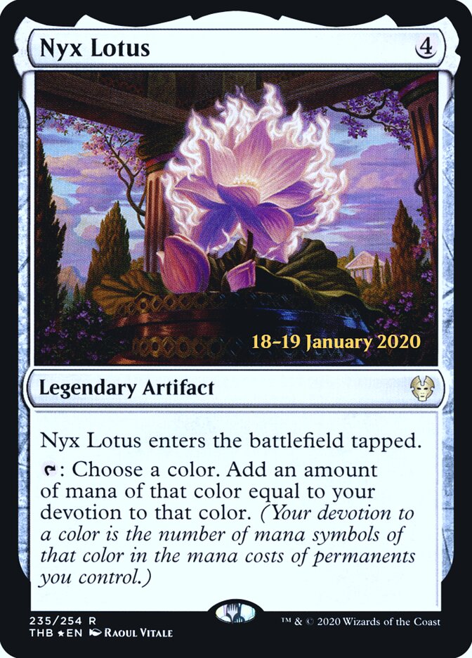 Nyx Lotus — Theros Beyond Death Promos 235s/137