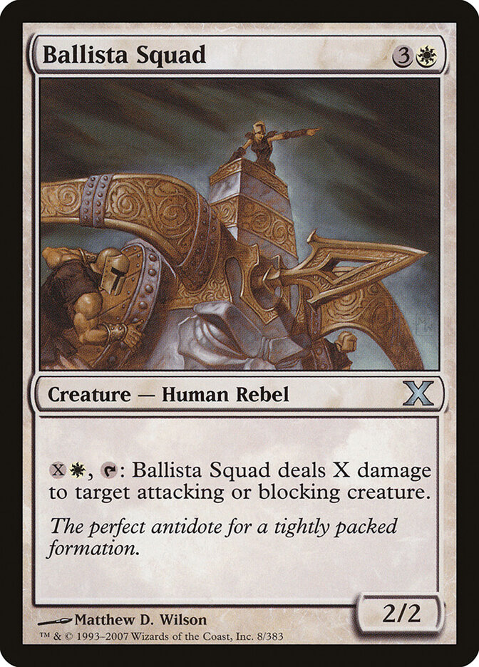 Ballista Squad — Tenth Edition 8/510