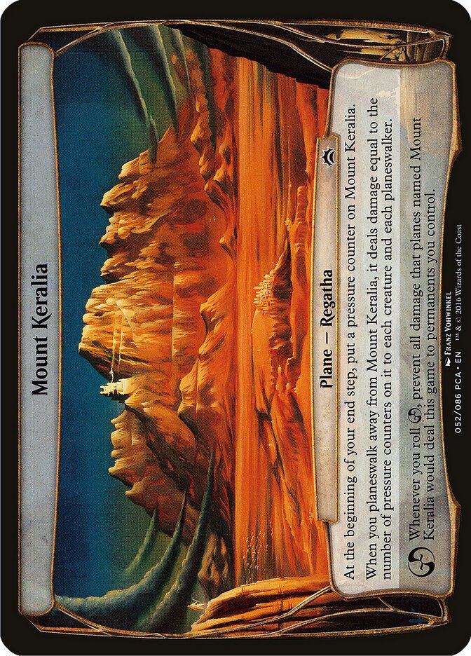Mount Keralia — Planechase Anthology Planes 52/86
