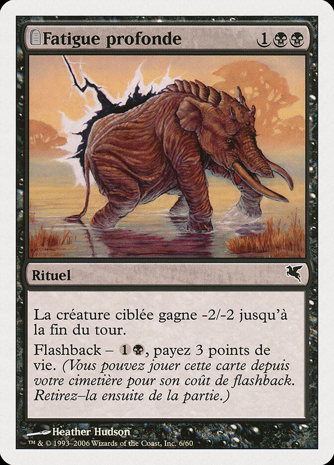 Fatigue profonde — Salvat 2005 A6/720