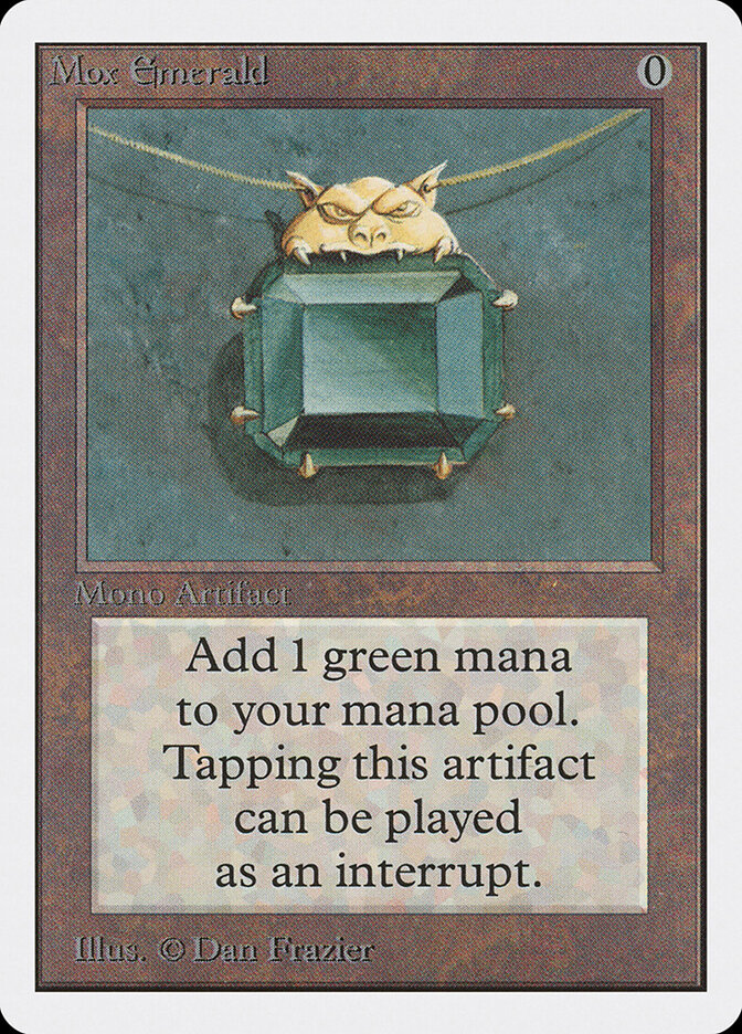 Mox Emerald — Unlimited Edition 262/302