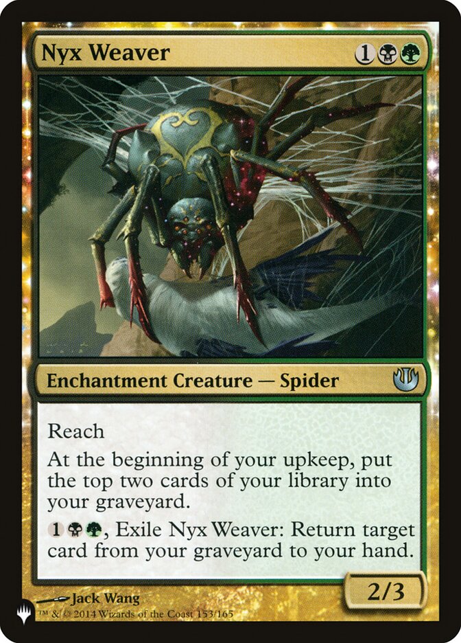 Nyx Weaver — The List JOU-153/5581