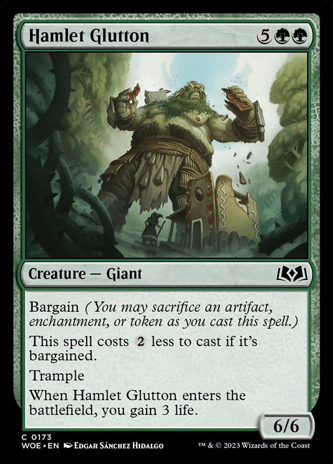Hamlet Glutton — Wilds of Eldraine 173/381