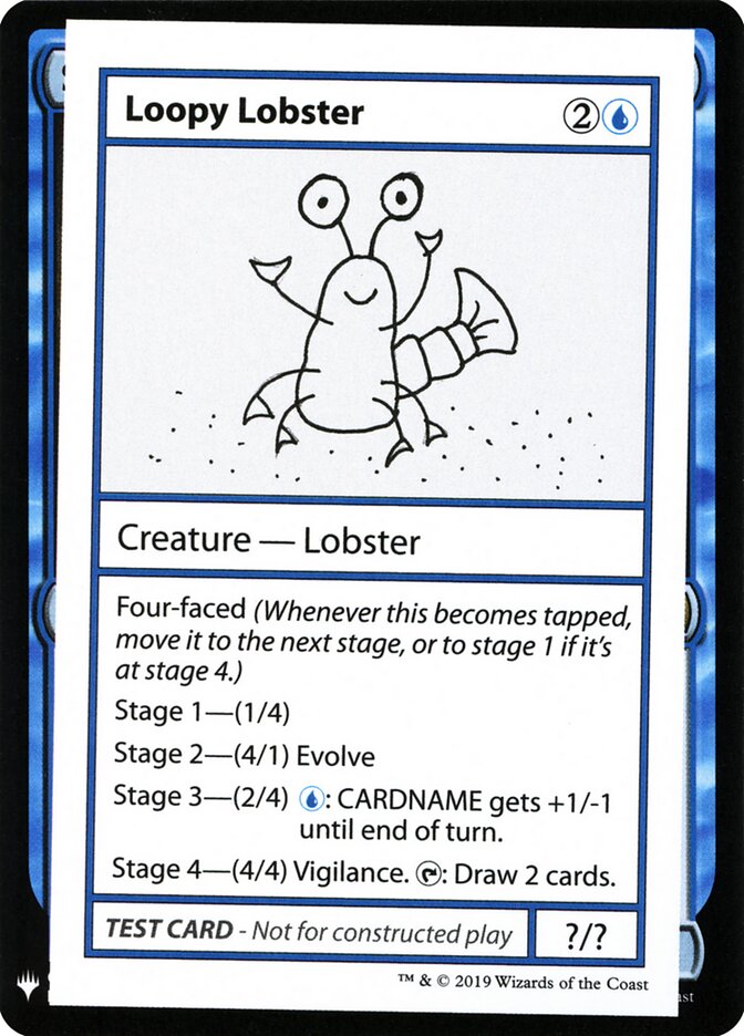 Loopy Lobster — Mystery Booster Playtest Cards 2019 26/121