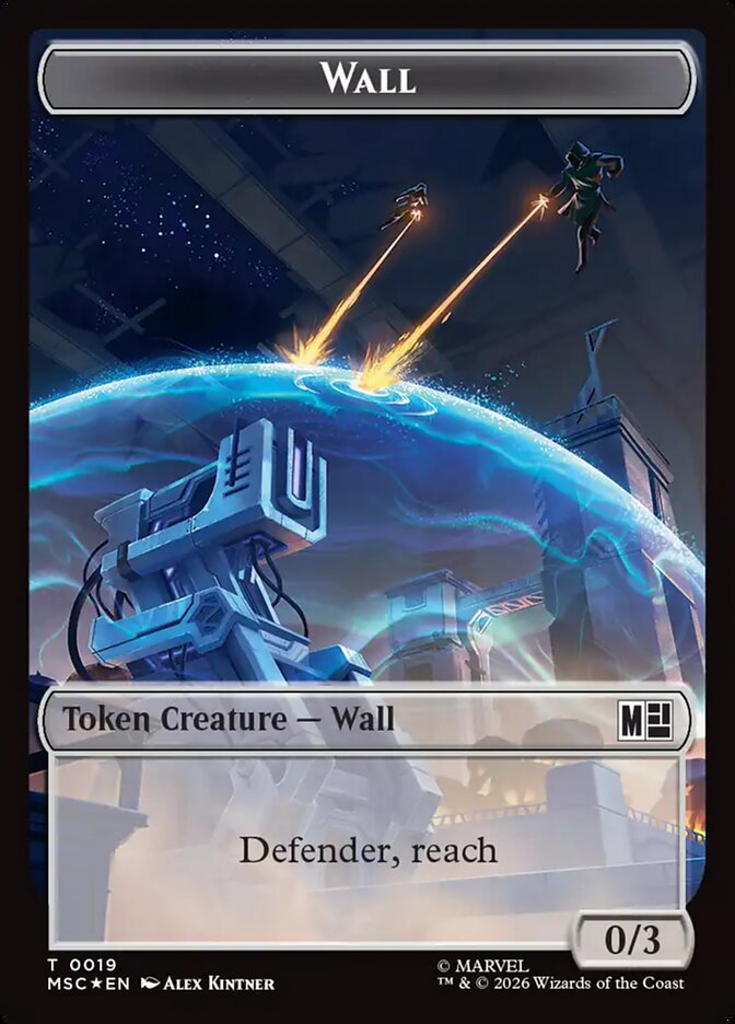 Wall — Marvel Super Heroes Commander Tokens 19/32