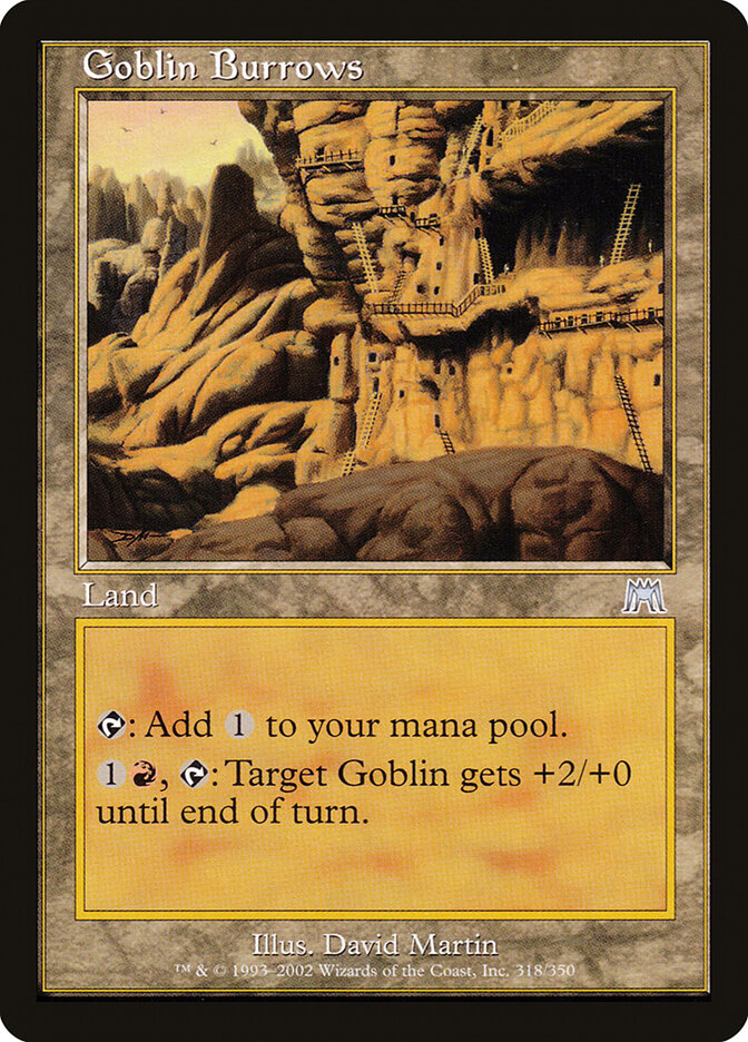 Goblin Burrows — Onslaught 318/350