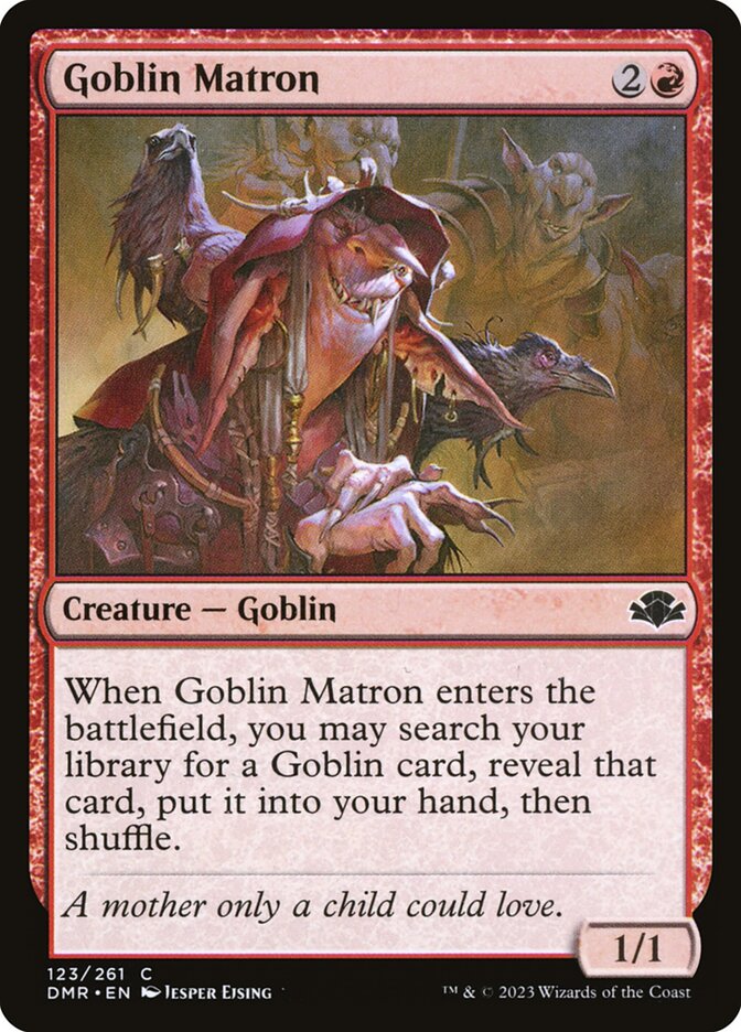 Goblin Matron — Dominaria Remastered 123/457