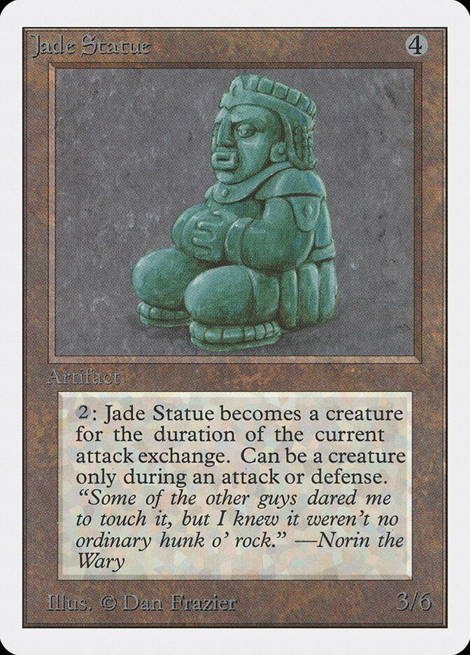 Jade Statue — Unlimited Edition 254/302