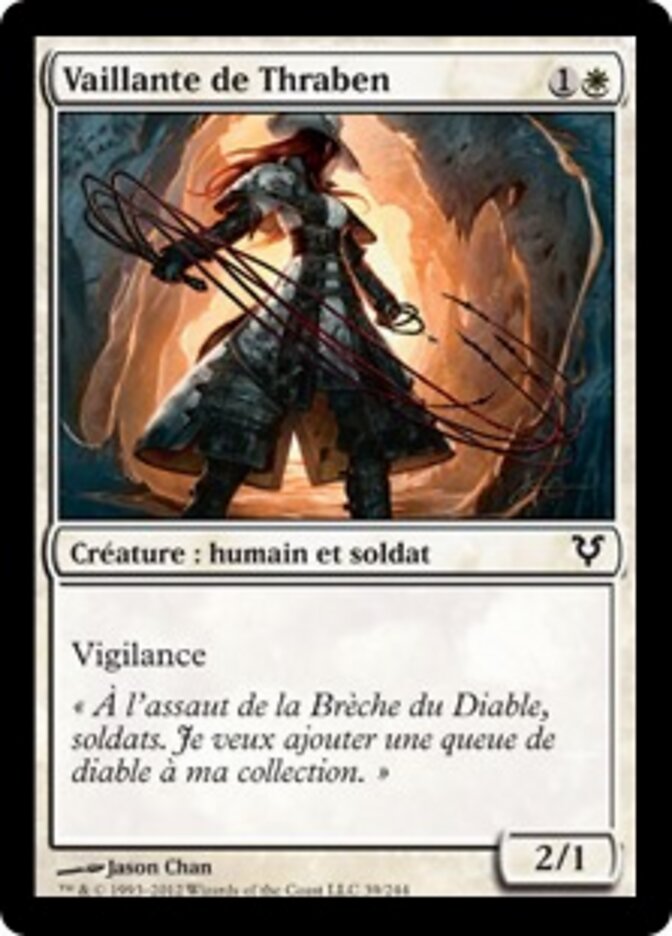 Vaillante de Thraben — Avacyn Restored 39/244