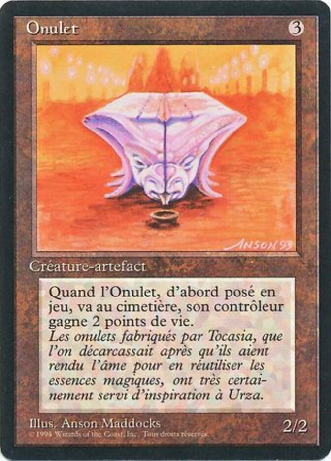Onulet — Foreign Black Border 269/307
