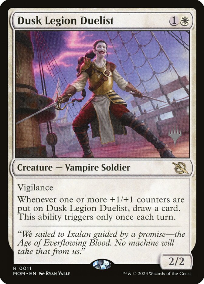 Dusk Legion Duelist — March of the Machine Promos 11p/134