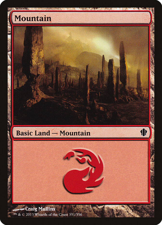 Mountain — Commander 2013 351/356