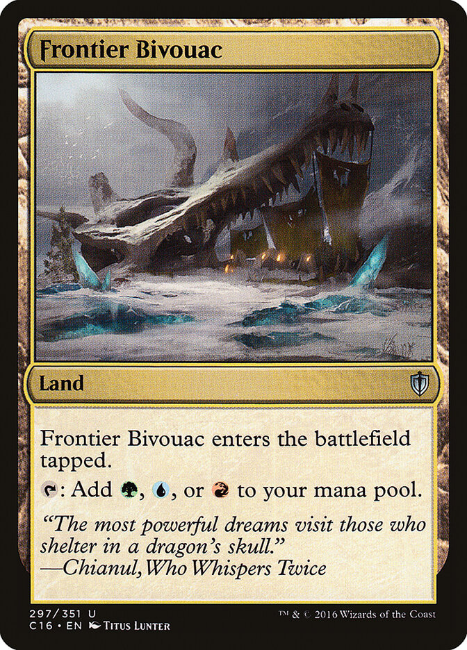 Frontier Bivouac — Commander 2016 297/351