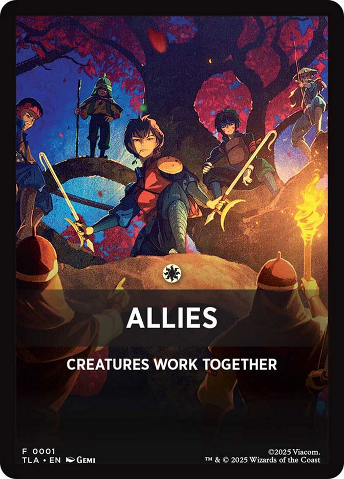 Allies — Avatar: The Last Airbender Beginner Box Front Cards 1/10