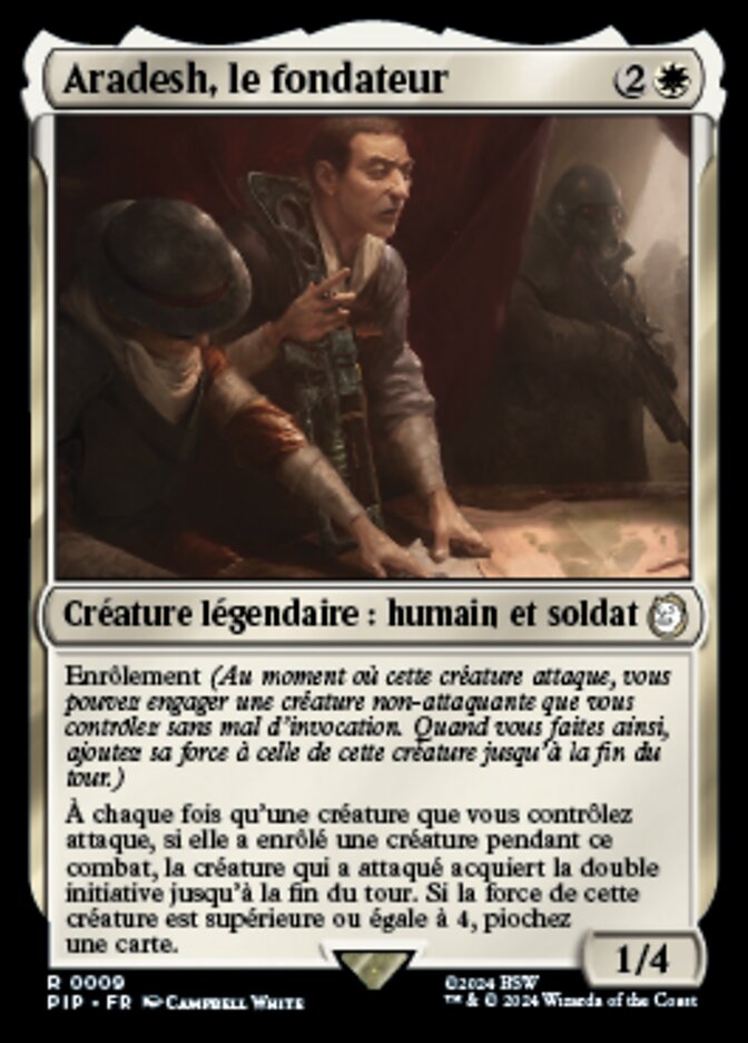 Aradesh, le fondateur — Fallout 9/1068
