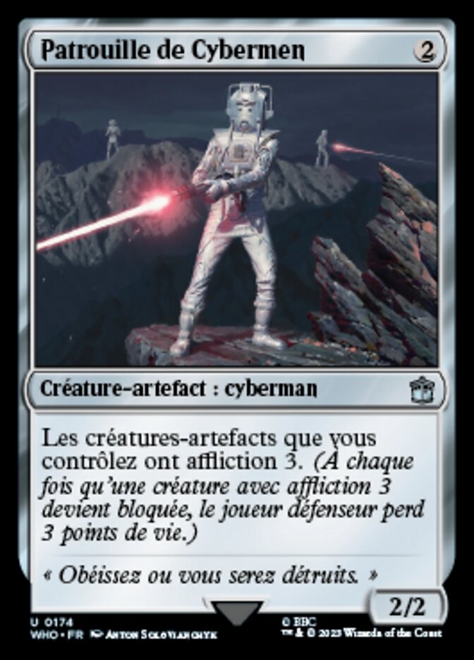 Patrouille de Cybermen — Doctor Who 174/1178