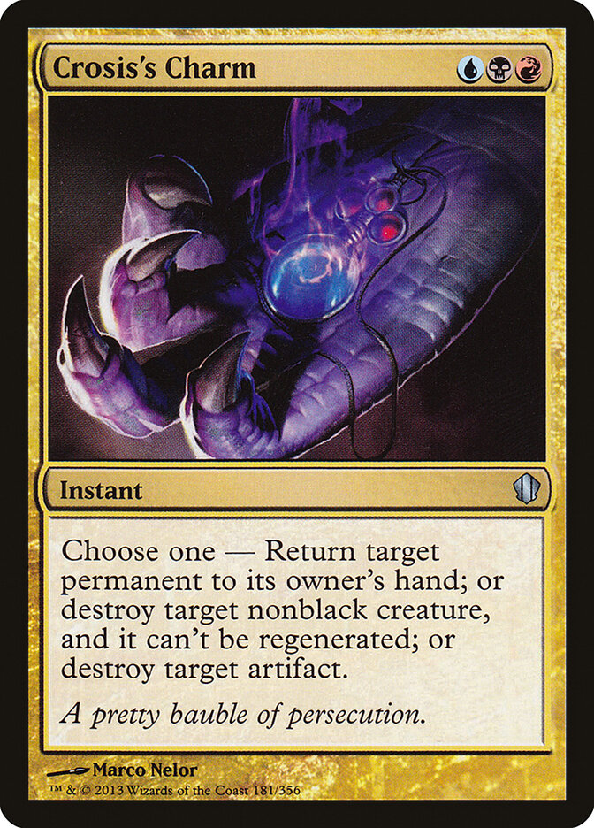 Crosis's Charm — Commander 2013 181/356