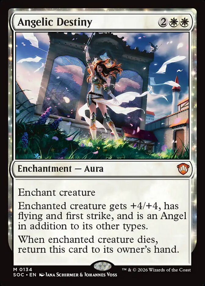 Angelic Destiny — Secrets of Strixhaven Commander 134/426