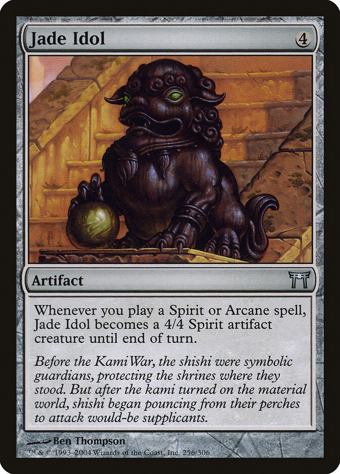 Jade Idol — Champions of Kamigawa 256/307