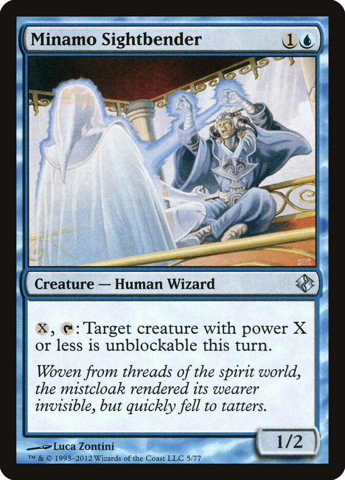 Minamo Sightbender — Duel Decks: Venser vs. Koth 5/77