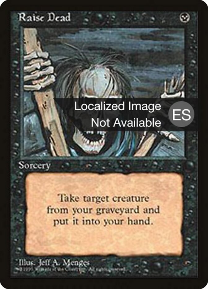 Raise Dead — Fourth Edition Foreign Black Border 156/378