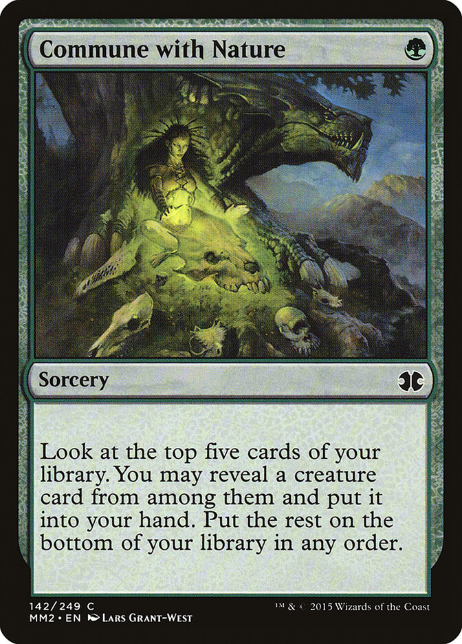 Commune with Nature — Modern Masters 2015 142/249