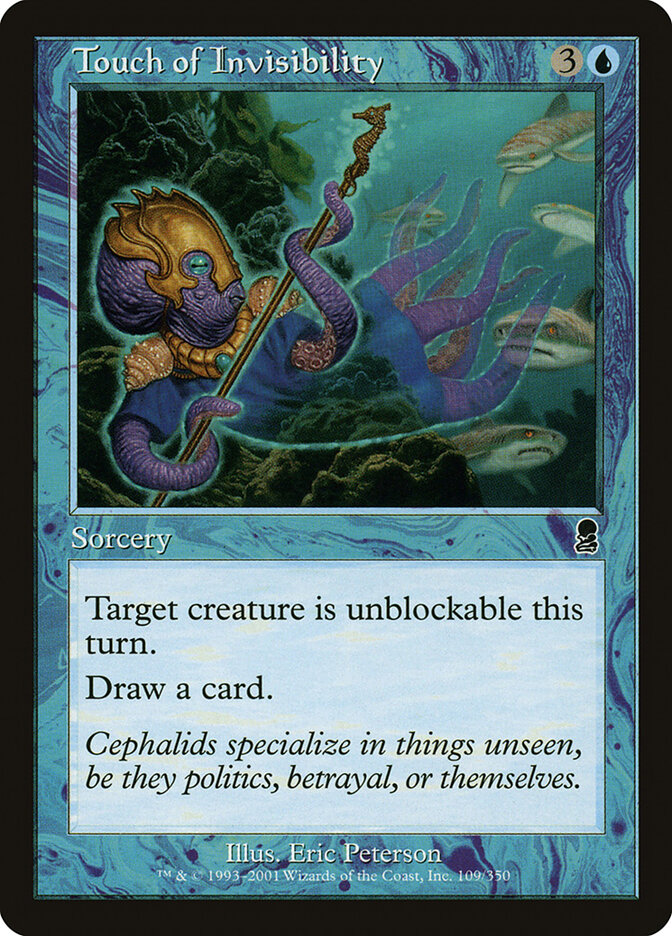 Toucher d'invisibilité — Odyssey 109/350