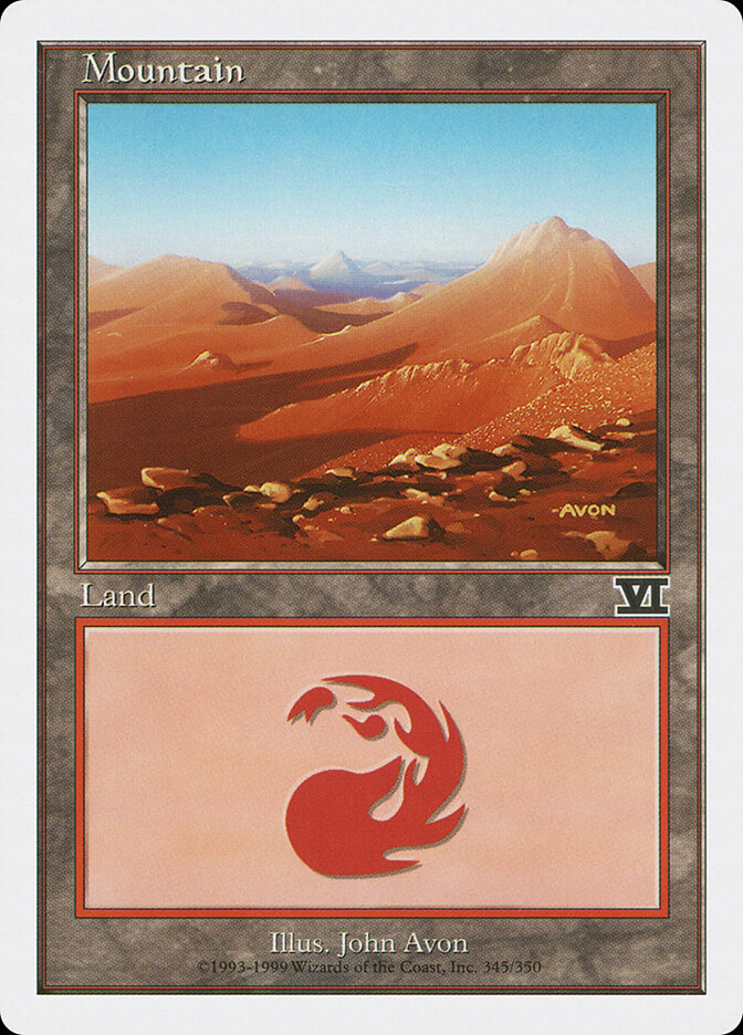 Mountain — Classic Sixth Edition 345/351