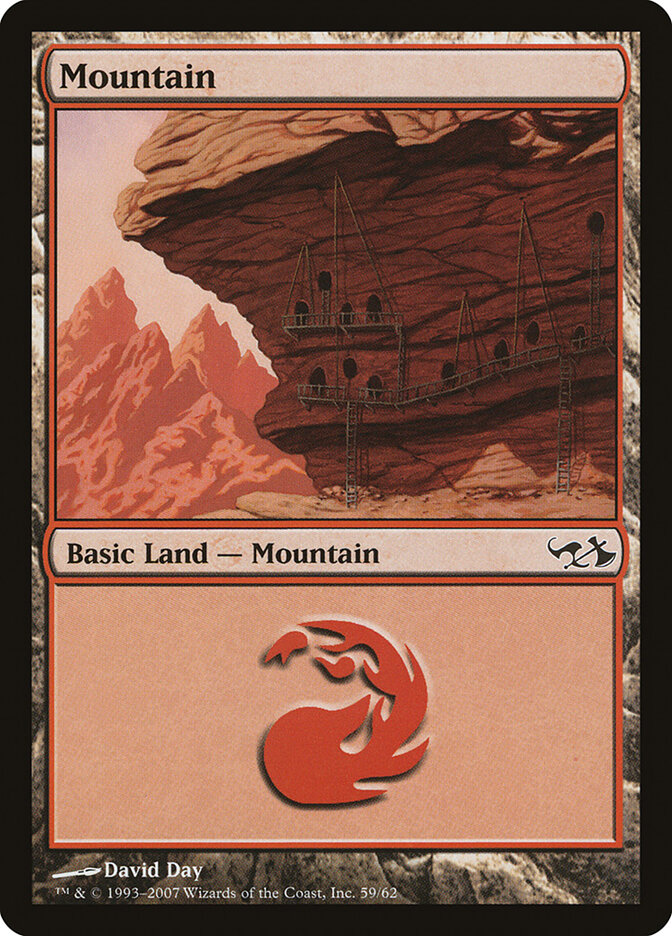 Mountain — Duel Decks: Elves vs. Goblins 59/62