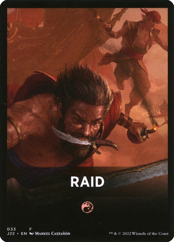 Raid — Jumpstart 2022 Front Cards 33/46