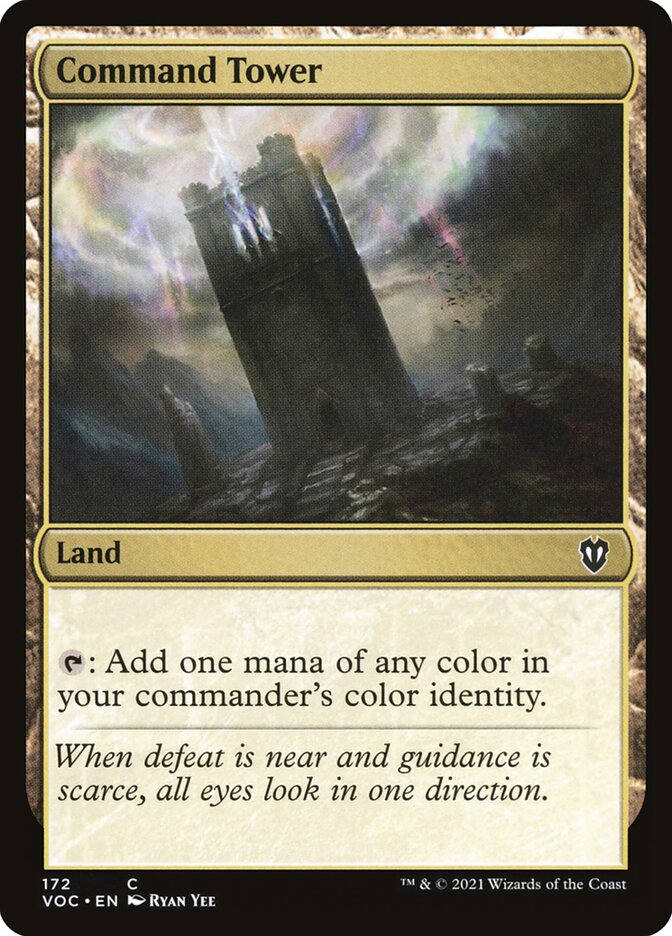 Command Tower — Crimson Vow Commander 172/188