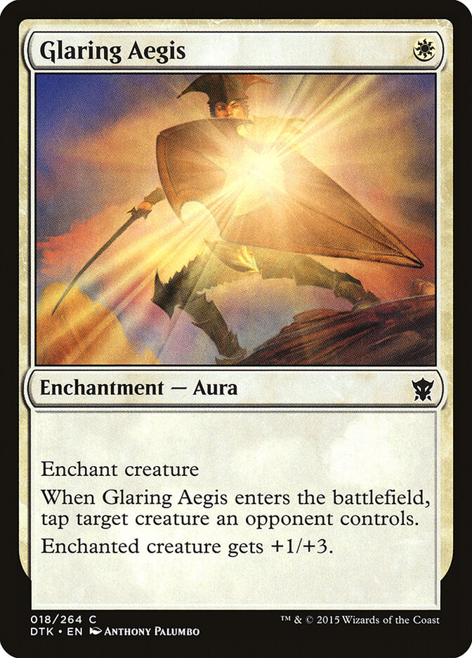 Glaring Aegis — Dragons of Tarkir 18/264