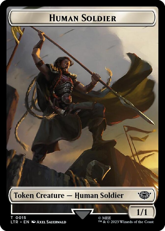 Human Soldier — Tales of Middle-earth Tokens 15/25