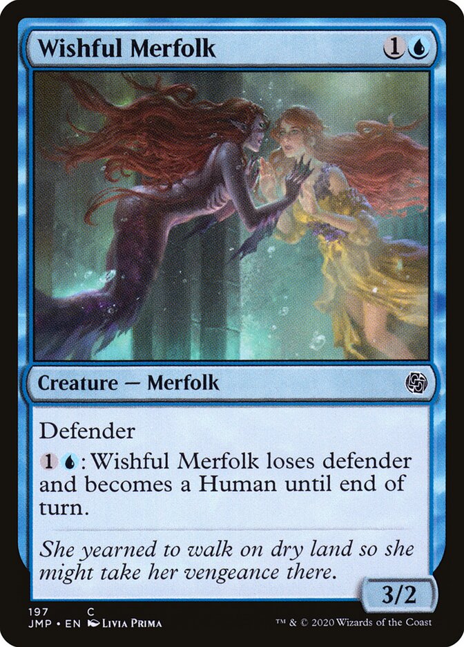 Wishful Merfolk — Jumpstart 197/497
