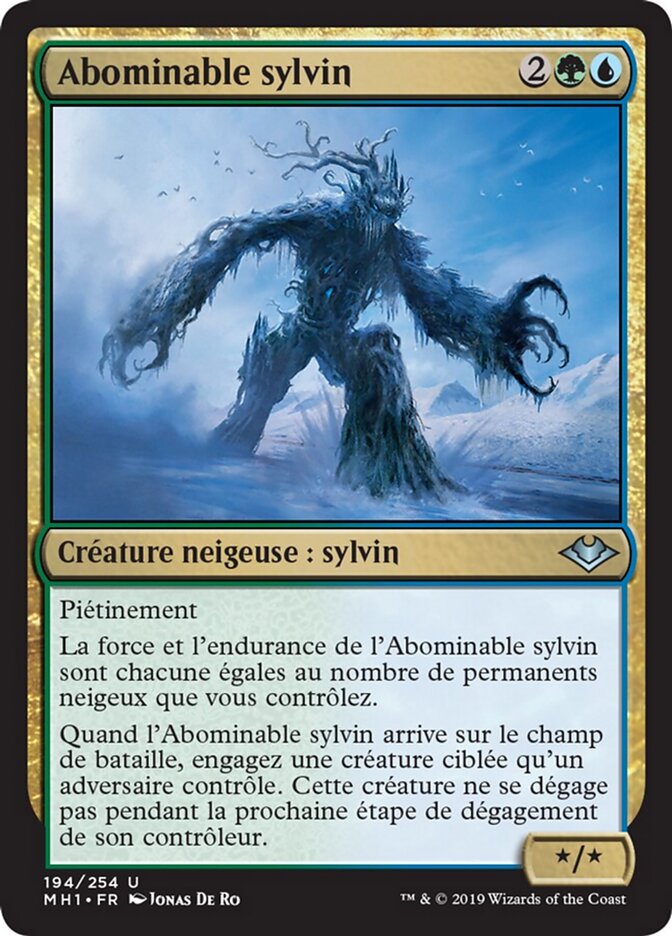 Abominable sylvin — Modern Horizons 194/255